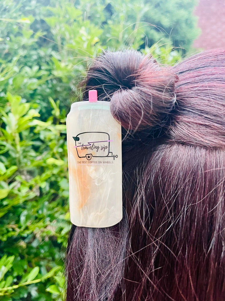 Canned Latte Hair Clip
